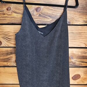 Cotton On Black and White Speckled Camisole blouse